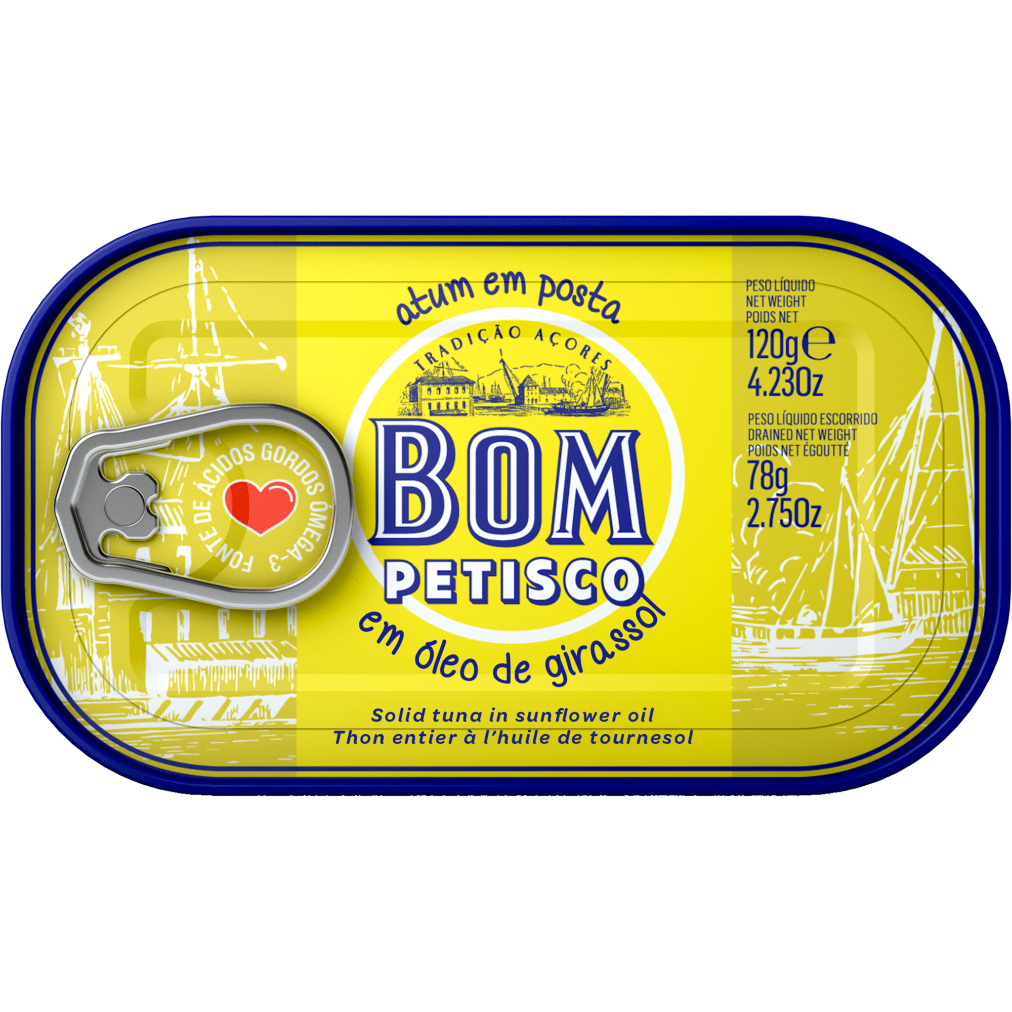 Atum em Óleo Bom Petisco