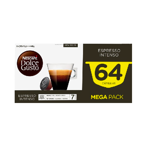 Café Espresso Intenso 64 Cápsulas