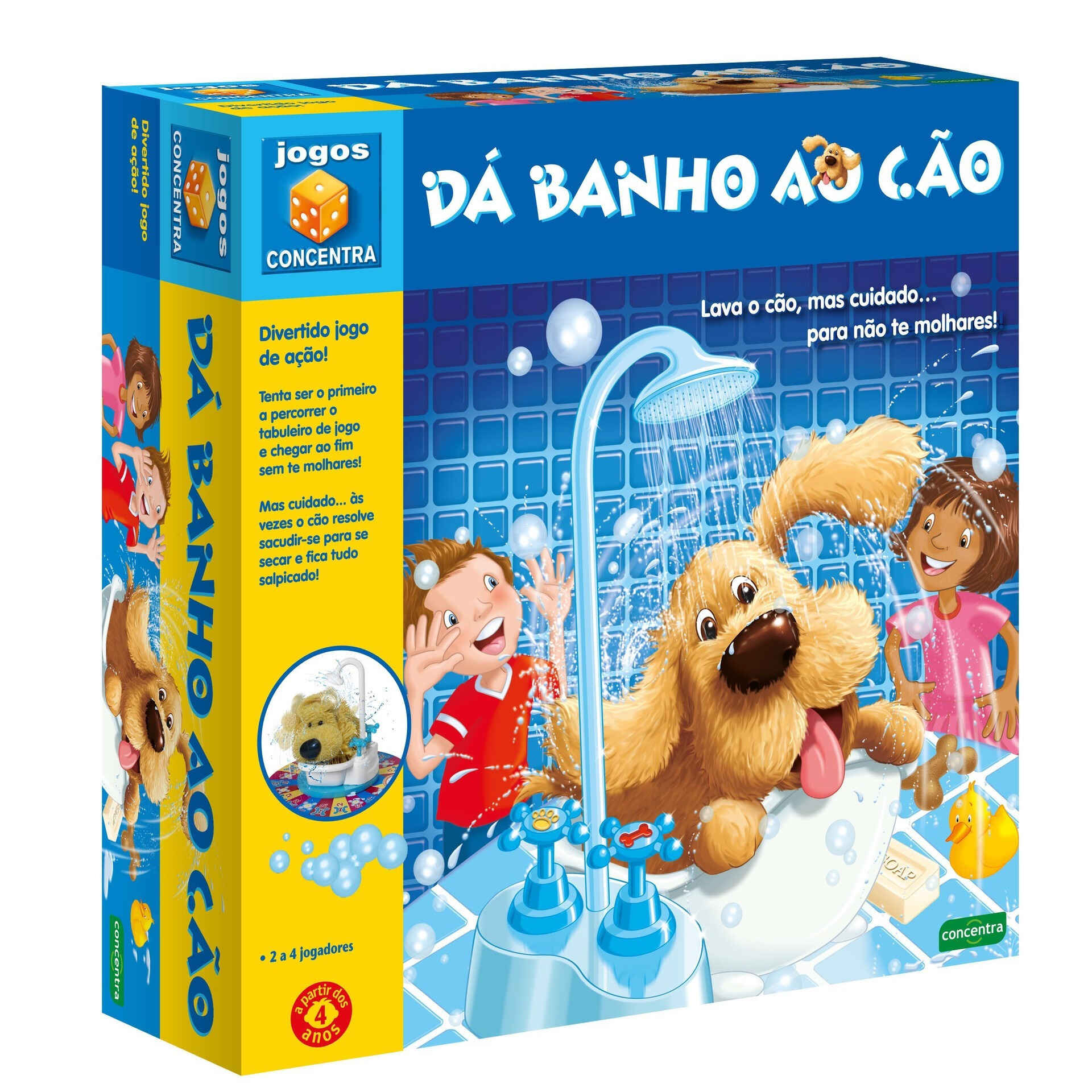 Jogo de Tabuleiro Dá Banho ao Cão