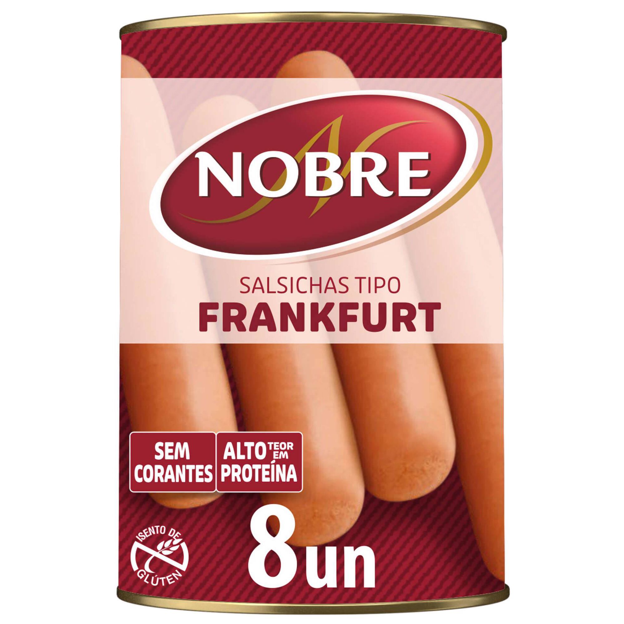 Salsichas Frankfurt Originais Lata 8 un